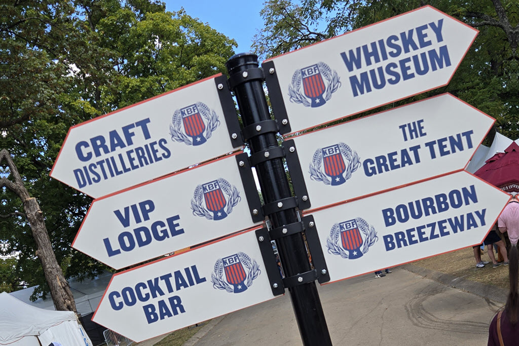 Kentucky Bourbon Festival - Craft Distilleries, Whiskey Museum, VIP Lodge, The Great Tent, Cocktail Bar, and Bourbon Breezeway