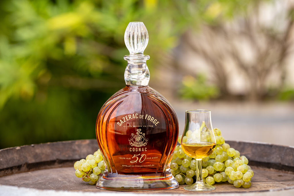 Sazerac De Forge - 50-Year-Old Cognac blend of vintage eaux-de-vie from 1970, 1971, and 1974