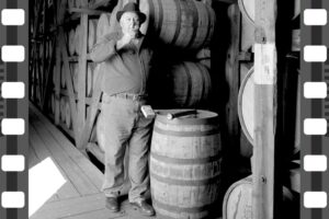 Jim Beam Distillery - 6th Generation Master Distiller Booker Noe in the Rickhouse