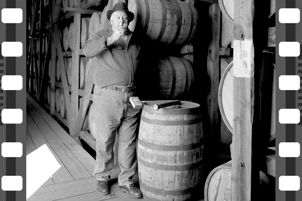 Jim Beam Distillery - 6th Generation Master Distiller Booker Noe in the Rickhouse
