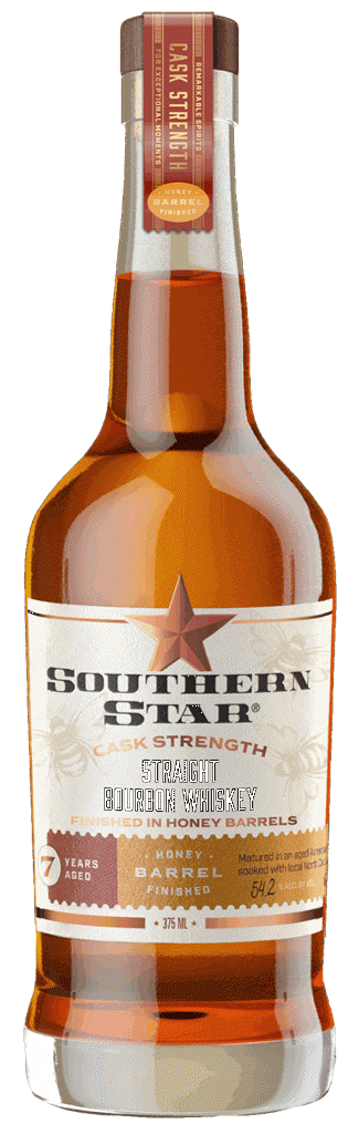 Southern Distilling Co. - Southern Star Cask Strength Bourbon Finished in Honey Barrels Bottle 2025