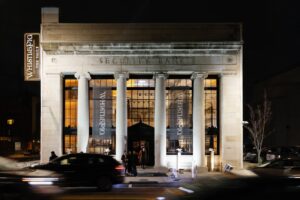 WhistlePig Whiskey - The WhistlePig Vault Exterior at Night