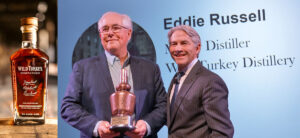 Distilled Spirits of the United States - 2026 Lifetime Achievement Award Winner Master Distiller Eddie Russell and DISCUS President and CEO Chris Swonger