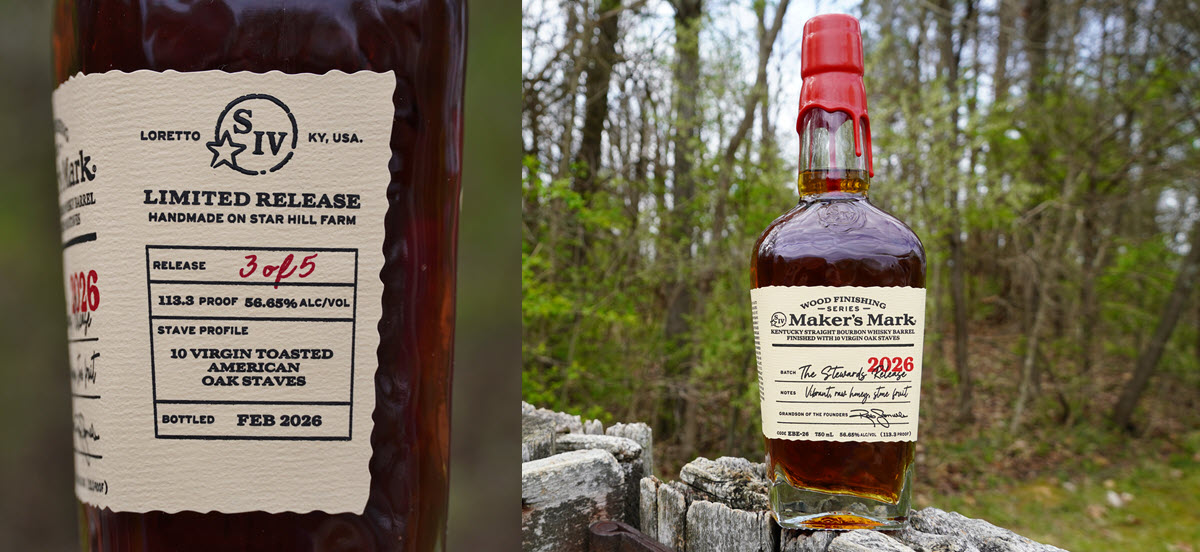 Maker's Mark Distillery - The Stewards Release 2026, 10 Virgin Toasted oak Staves