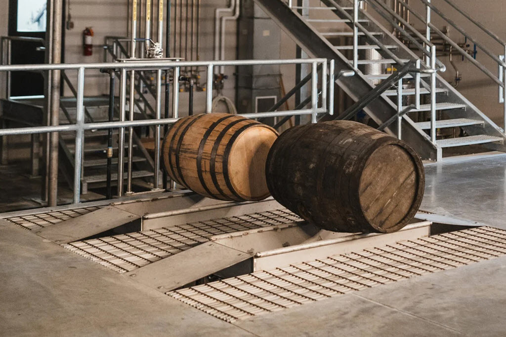 The Blending House - Barrel Dump Room