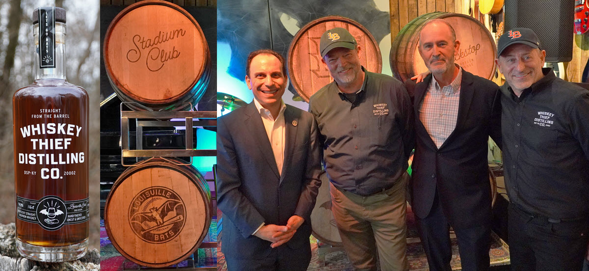Whiskey Thief Distilling Co. - Whiskey Thief and the Louisville Bats Baseball Team Announce Experience at Louisville Slugger Field