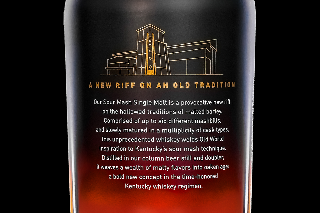 New Riff Distilling - 2026 American Single Malt Whiskey Bottle Label Back