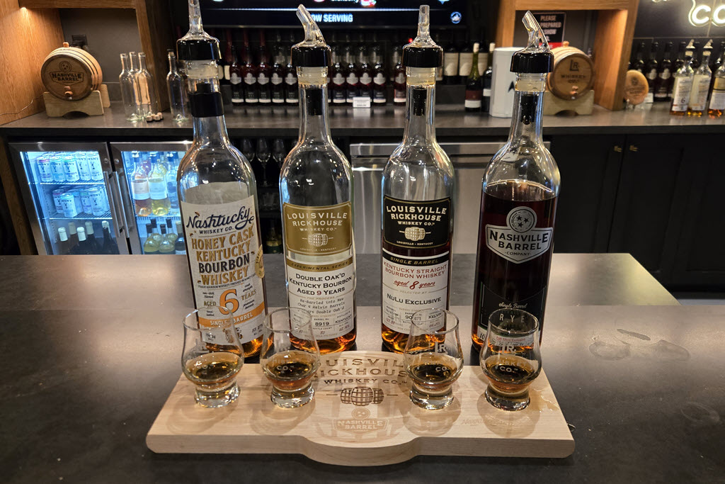 Louisville Rickhouse Whiskey Company - Flights & Pours Served at the Bar