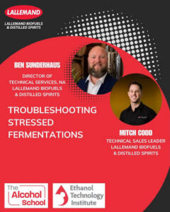 Lallemand Distilling Alcohol School - 1 Troubleshooting Stressed Fermentations