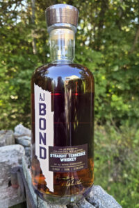 AJ Bond Distillery - AJ Bond Tennessee Whiskey, 95 Proof Bottle