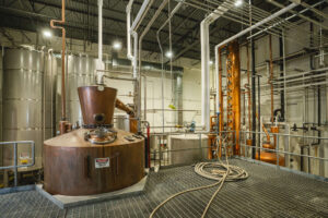 AJ Bond Distillery - Vendome Copper & Brass Works Copper Pot Still