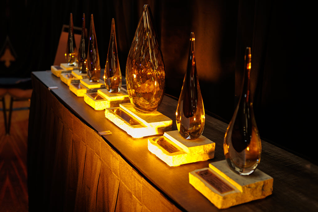 Kentucky Bourbon Hall of Fame - 2026 Awards, Designed by Brook F. White of Flame Run