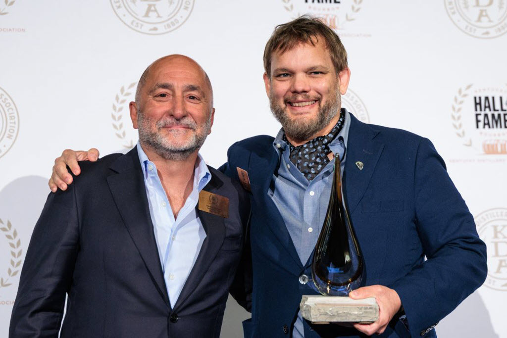 Kentucky Bourbon Hall of Fame 2026 - Rabbit Hole Distillery Founder Kaveh Zamanian and Author and Bourbon Drinker Fred Minnick