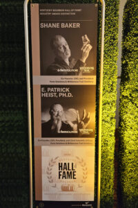 Kentucky Bourbon Hall of Fame 2026 - WIlderness Trail Distillery and Ferm Solutoins Co-Founders Shane Baker and Dr. Pat Heist