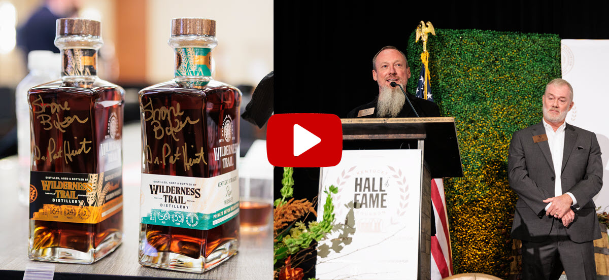 Kentucky Bourbon Hall of Fame - E. Patrick Heist, Ph.D., Co-Founder and Chief Scientific Officer of Ferm Solutions and Wilderness Trail Distillery