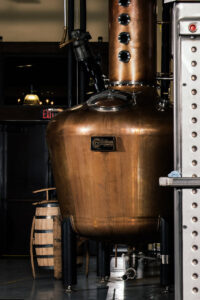 Nelson's Green Brier Distillery - 750 Gallon Vendome Copper & Brass Works Hybrid Still and Charcoal Mellowing Tank