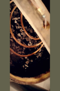 Nelson's Green Brier Distillery - Lincoln County Process Using a 53 Gallon Barrel Filled with Charcoal, Dripping Via a Copper Pipe