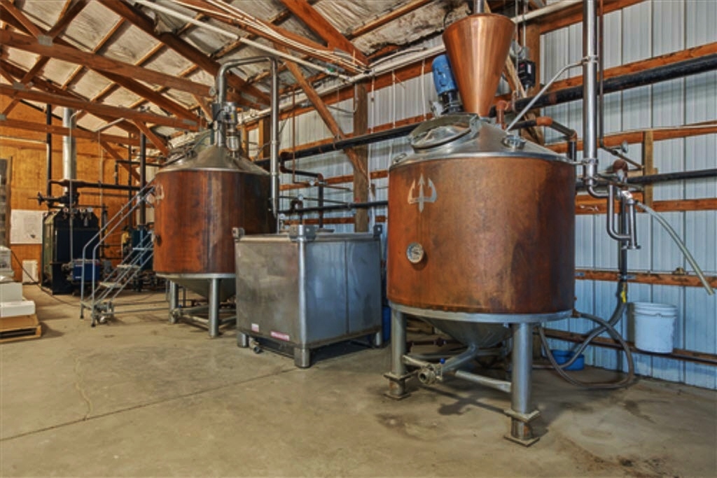 MB Roland Distillery - Distillery Pot Stills