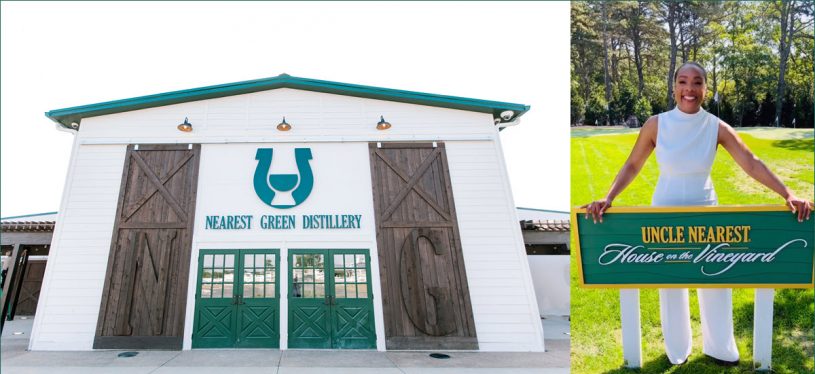 Uncle Nearst Distillery - Uncle Nearest Founder and CEO Fawn Weaver at the Uncle Nearest House on the Vineyard