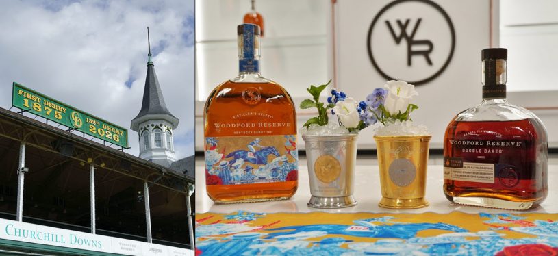 Woodford Reserve Distillery - 2026 Kentucky Derby 152 $2,000 and $5,000 Mint Julep Cups, Made with Double Oaked